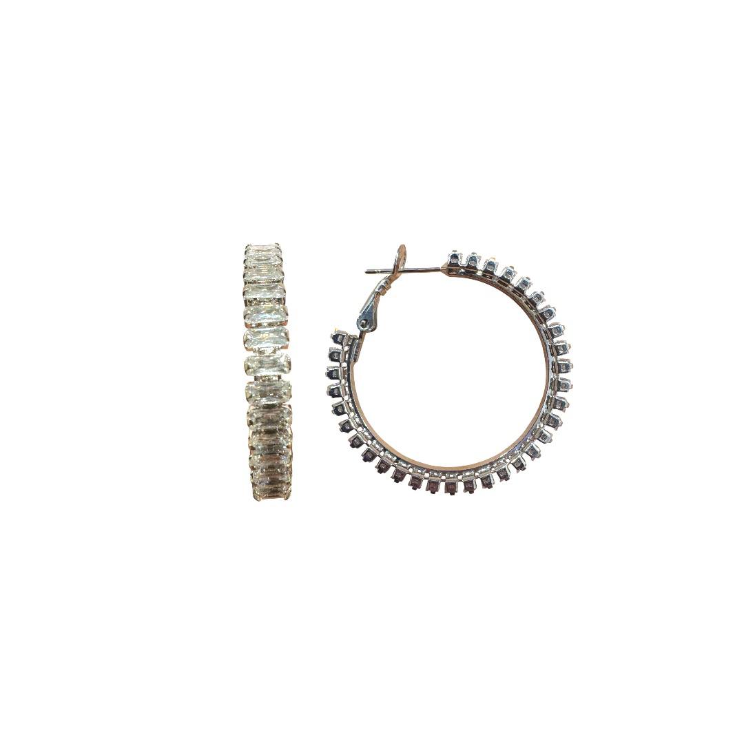 Crystal Majesty Hoops