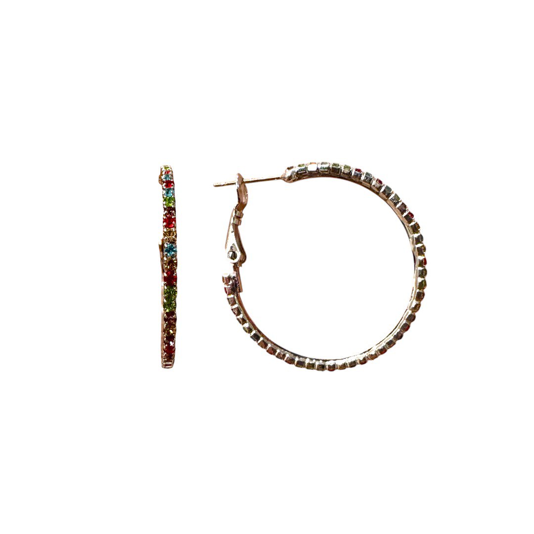 Aurora Gem Hoops
