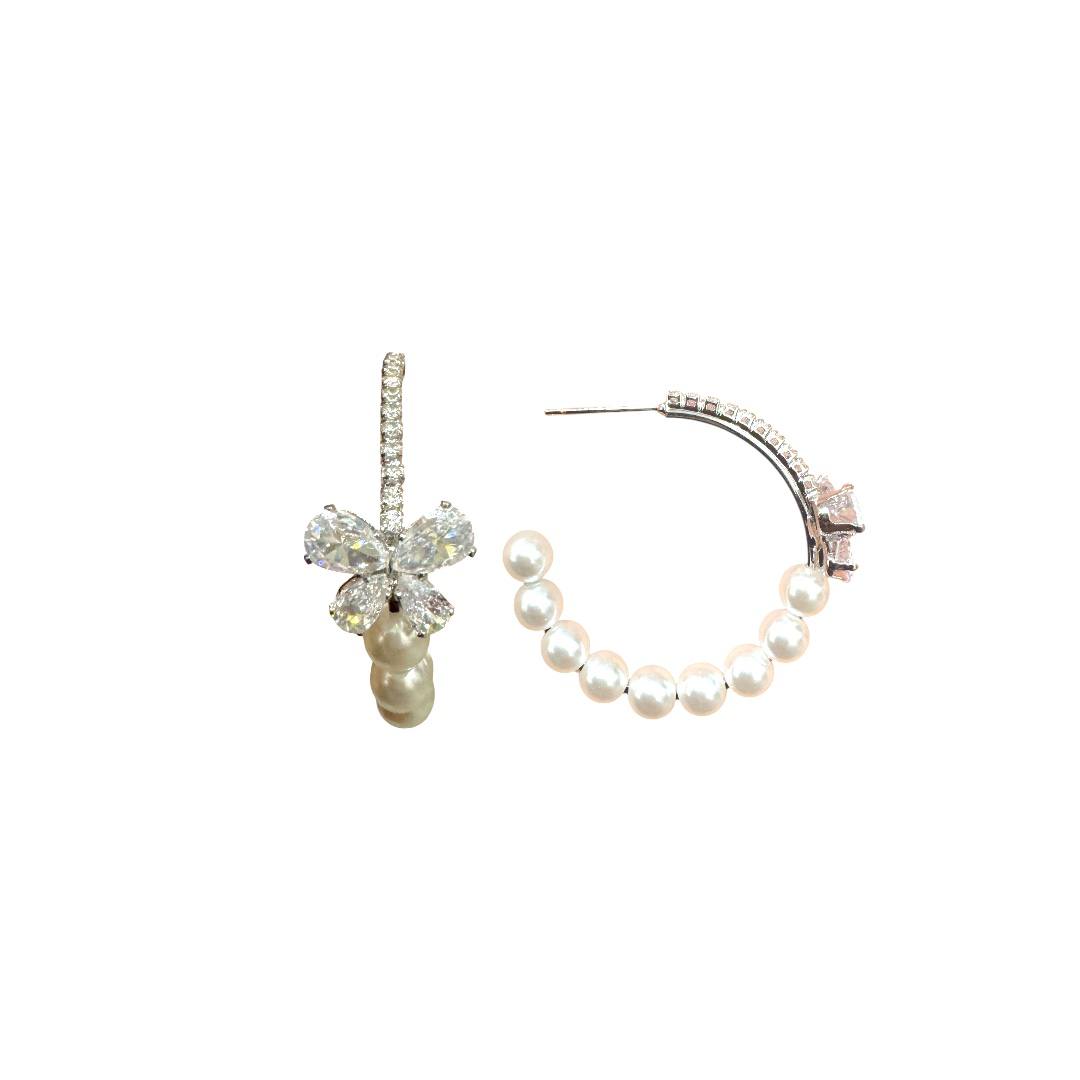 Pearl Flutter Hoops