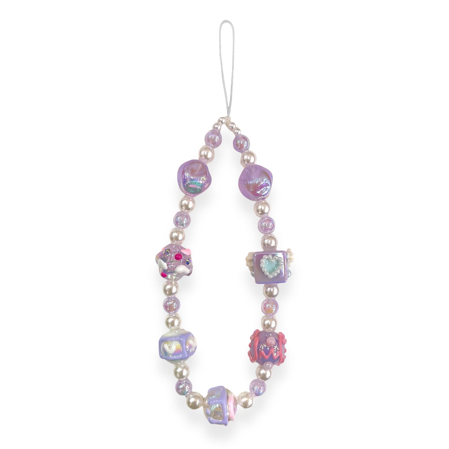 Lilac Blitz Phone Strap