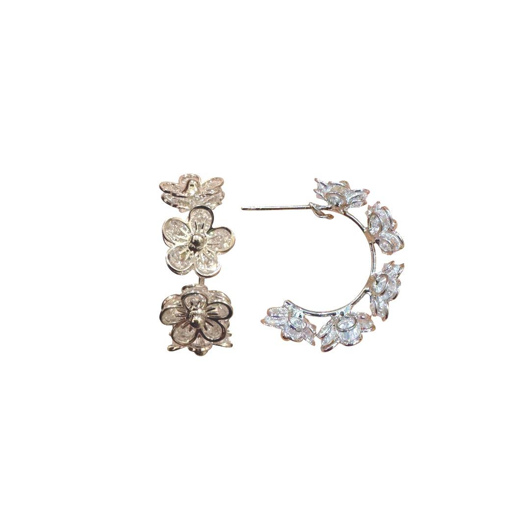 Blossom Frost Hoops