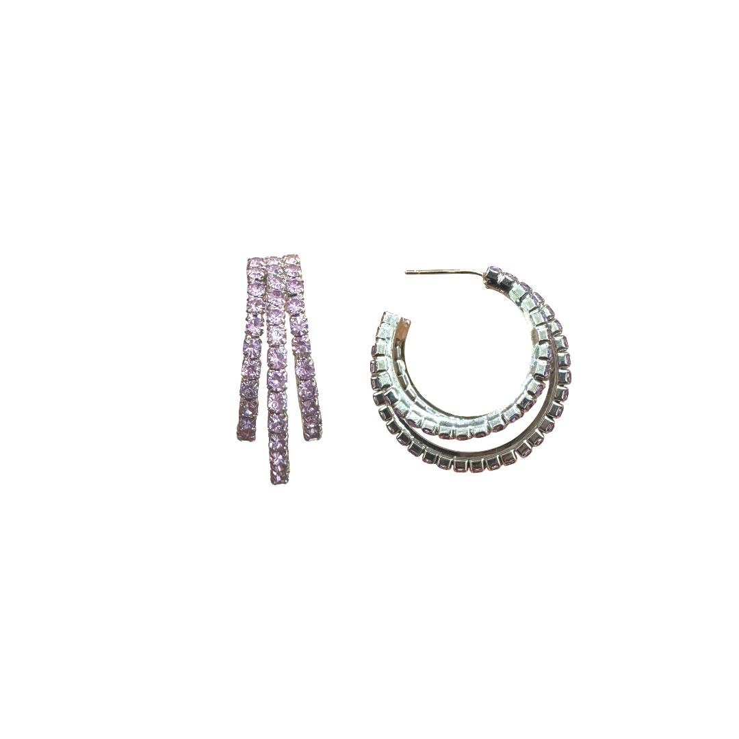 Starlight Cascade Hoops