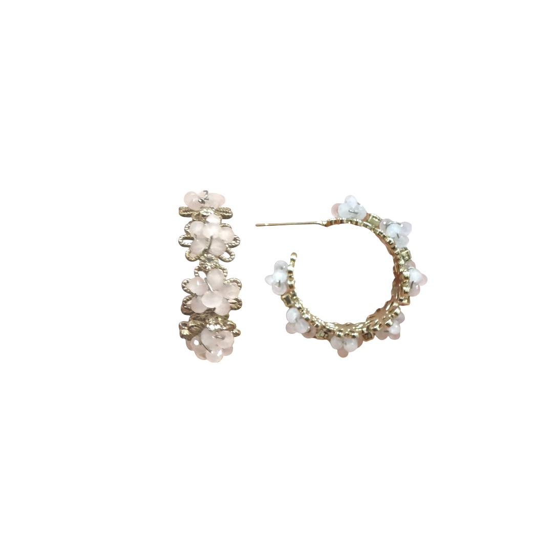 Blossom Petals Hoops