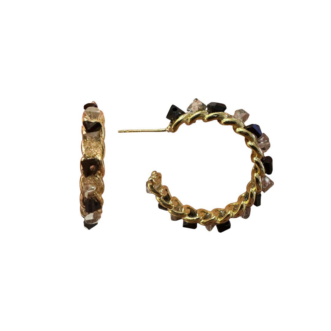 Midnight Chain Hoops