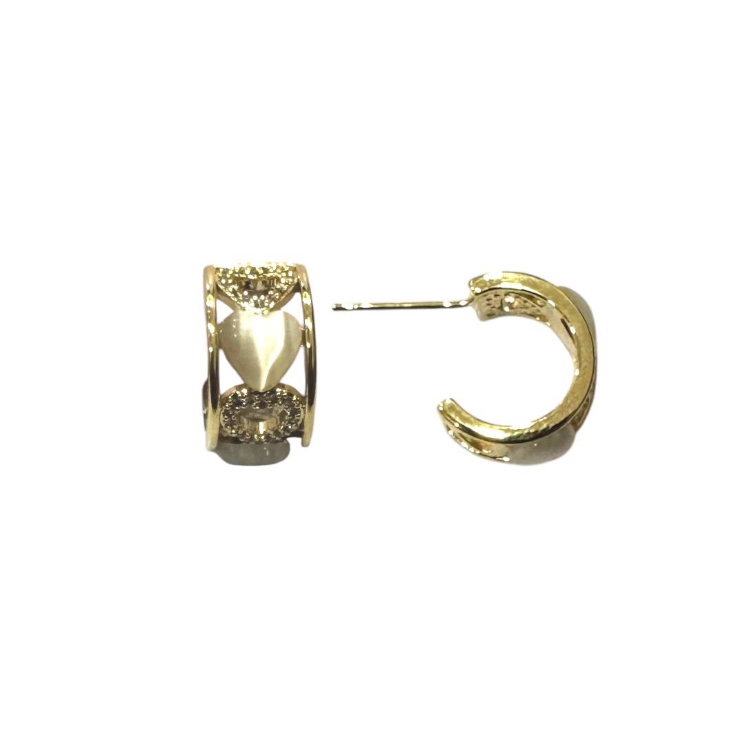Golden Empress Hoops