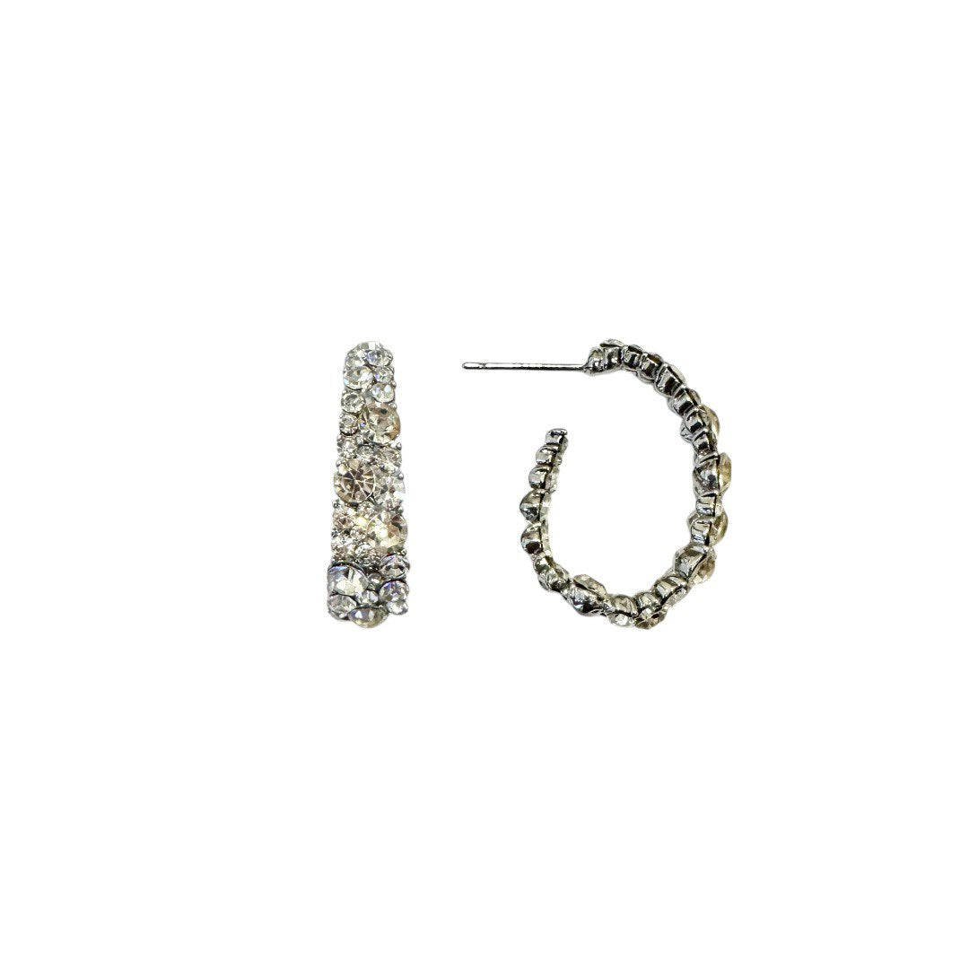 Crystal Spark Hoops