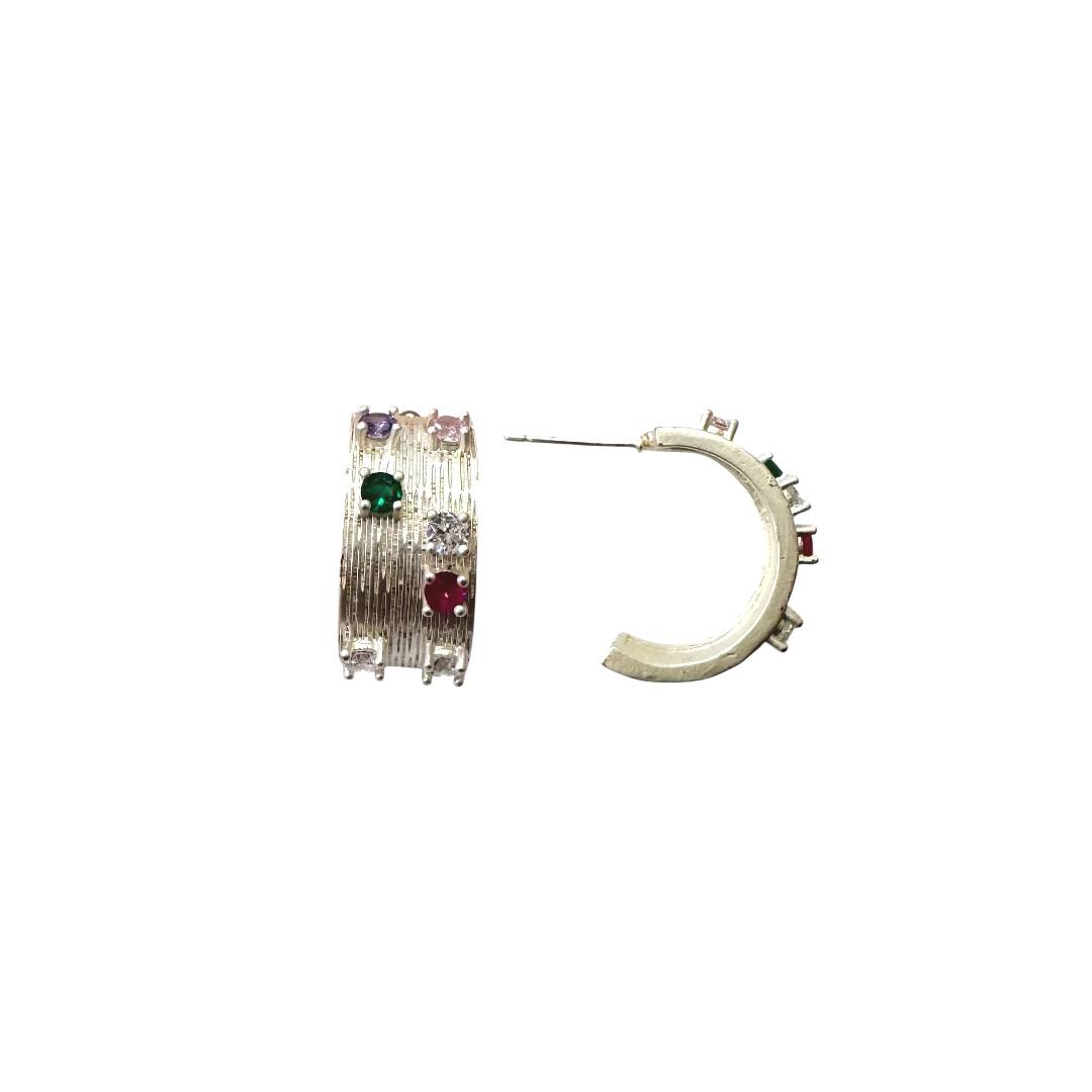 Celestial Confetti Hoops