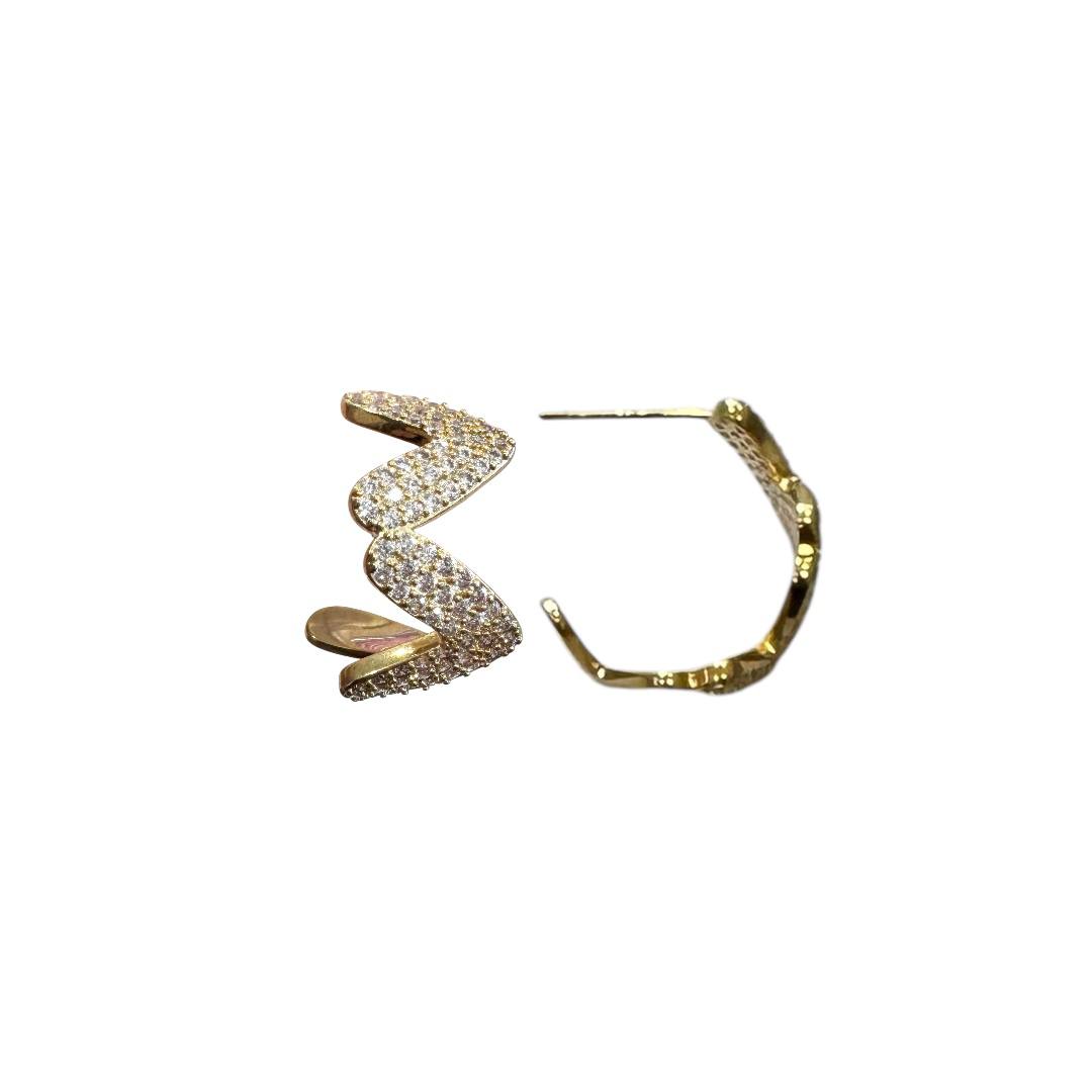 Zircon Pulse Hoops