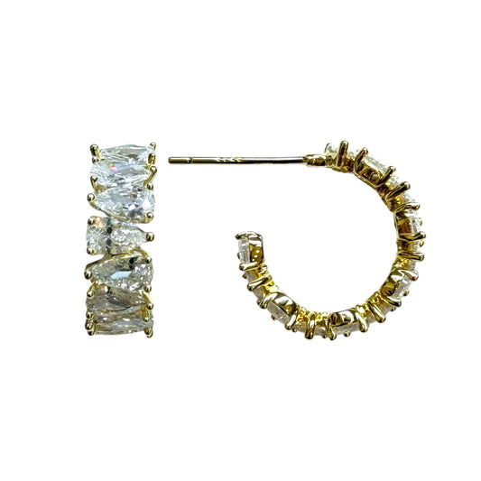 Zyra Gold Hoops